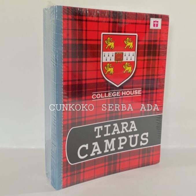 

BUKU TULIS TIARA CAMPUS ISI 58 LEMBAR KWARTO / 1 PACK ISI 10 BUKU