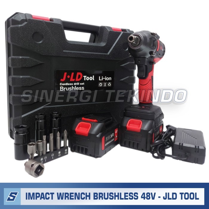 Mesin Bor Pembuka Baut Baterai - JLD Tool 48V Brushless Impact Wrench