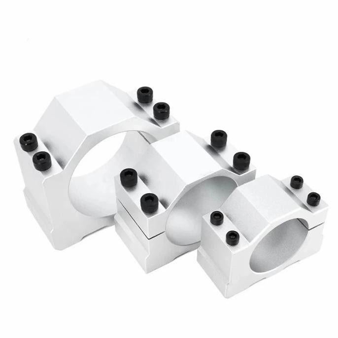 Dudukan router cnc bracket spindle clamp router cnc bracket spindle