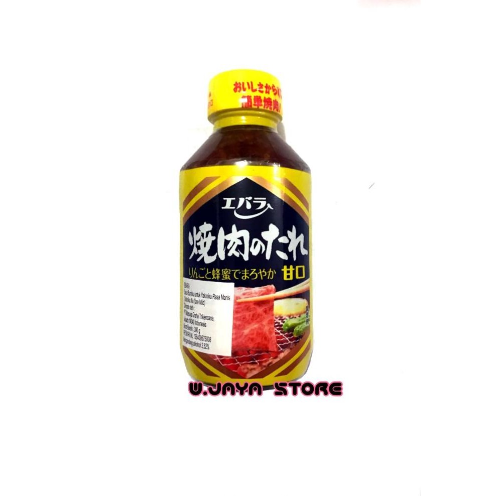 

Ebara Yakiniku No Tare Mild Stok Terbatas