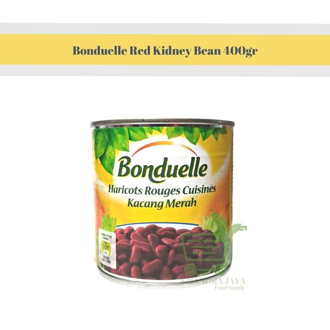 

Bonduelle Red Kidney Bean 400 Gr - Kacang Merah Stok Terbatas