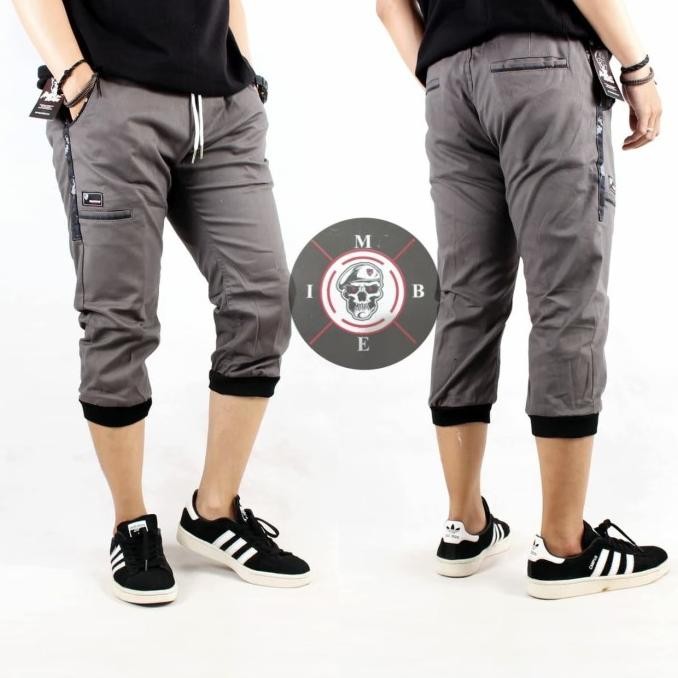 Sale Celana Pendek Pria Joger 3/4-Celana Joger Cargo Pendek-Celana Gowes
