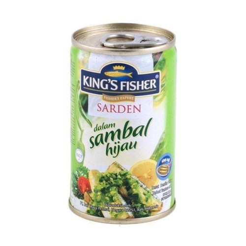 

KINGS FISHER IKAN SARDEN SAMBAL HIJAU 425G