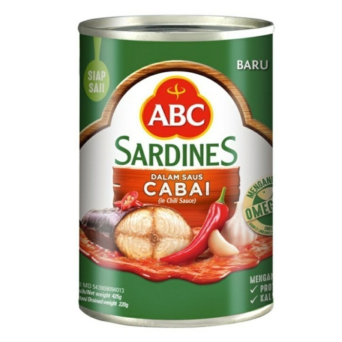 

ABC SARDINES SAUS CABAI 425G