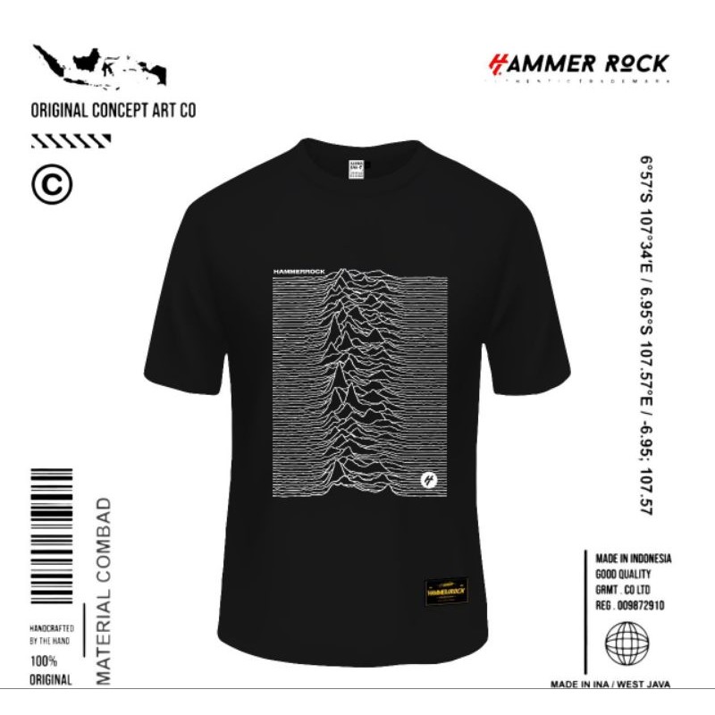 KAOS MURAH | BIG SALE | KAOS ORIGINAL | KAOS DISTRO HAMMER ROCK| SIZE M.L.XL