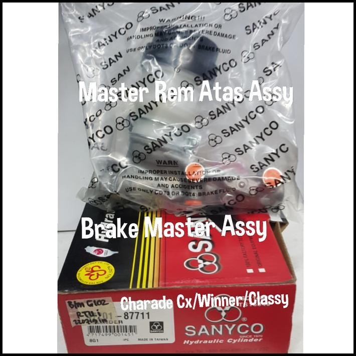 HOT DEAL MASTER REM ATAS ASSY DAIHATSU CHARADE CX/WINNER/CLASSY 