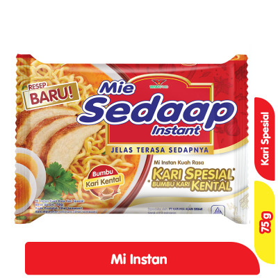 

Sedaap Mi Instan Kari Spesial 75 g