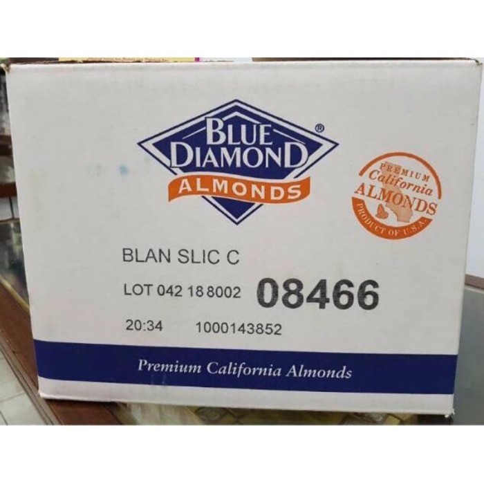 

Acang Almond Lice Mentah Lice Almond Blue Diamond 1 G