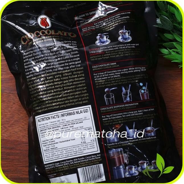 

Hot Chocolate Tulip Cioccolato Numan E Colat Bubu Powder 1G