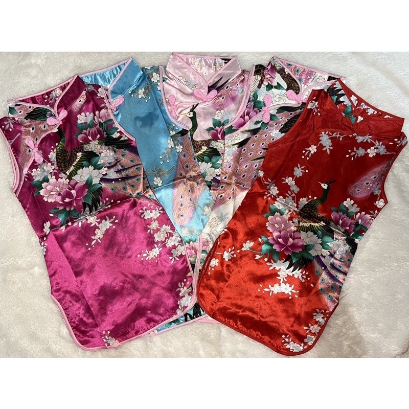 Usia 1 2 3 4 5 Tahun Buju Imlek Cina Kid 3 Bulan Sampai 10 Tahun Midi Dress Gaun Pesta Anak Murah Gh