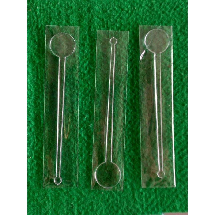 stirer/stirrer/adukan minuman/pengaduk minuman 18cm plastik satuan tk