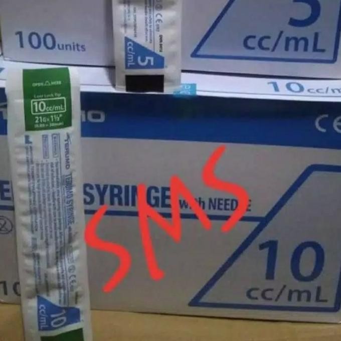 Spuit 10Cc Terumo/Terumo Syringe 10Cc Original Terlaris