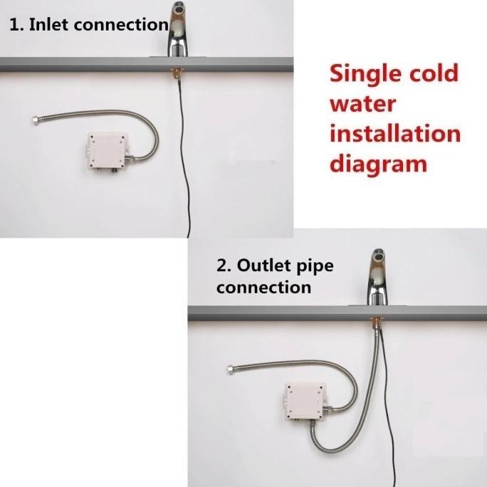 KRAN SENSOR / KRAN WASTAFEL OTOMATIS / KRAN AIR SENSOR OTOMATIS