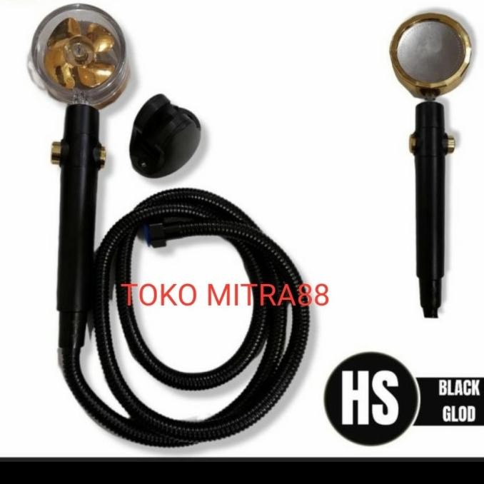 

PROMO HAND SHOWER BLACK GOLD KIPAS/HAND SHOWER KAMAR MANDI