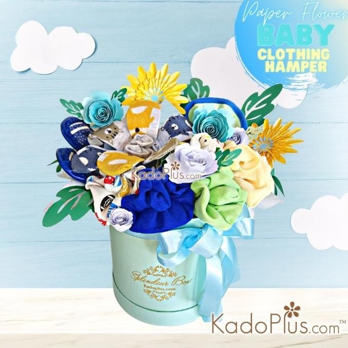 

PROMO HAMPERS BAYI | KADO LAHIRAN | NEWBORN GIFT CLOTHING FLOWER BOX HAMPER