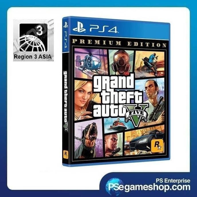 

PROMO PS4 GRAND THEFT AUTO V / GTA V PREMIUM EDITION (ENGLISH)