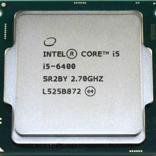 

PROMO PROCESSOR INTEL CORE I5 6400 GEN6 TRAY GARANSI 1 TAHUN