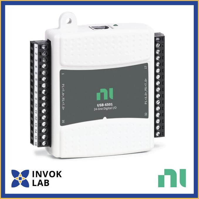 

PROMO NI NATIONAL INSTRUMENTS USB-6501 24-CHANNEL, 8.5 MA, DIGITAL I/O DEVICE