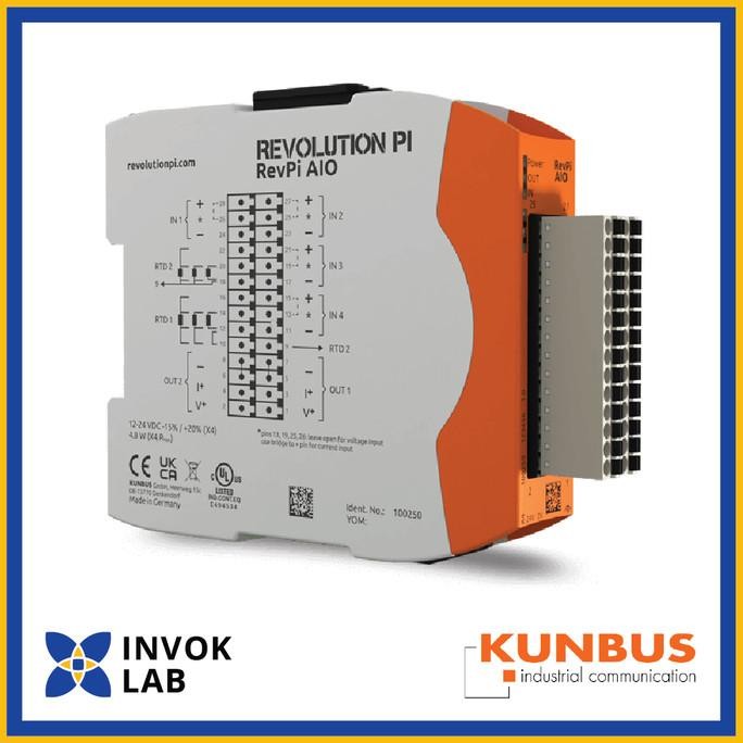 

PROMO KUNBUS REVOLUTION PI REVPI AIO ANALOG I/O EXPANSION MODULE