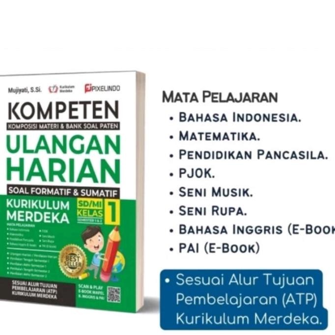 

HOT PROMO Buku ULANGAN HARIAN KURIKULUM MERDEKA Sd/MI 2024/2025 Kelas1,2,3,4,5,6 EKSLUSIF