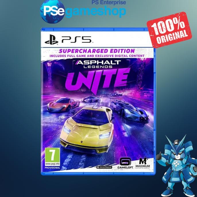 

PROMO PS5 ASPHALT LEGENDS UNITE SUPERCHARGED EDITION