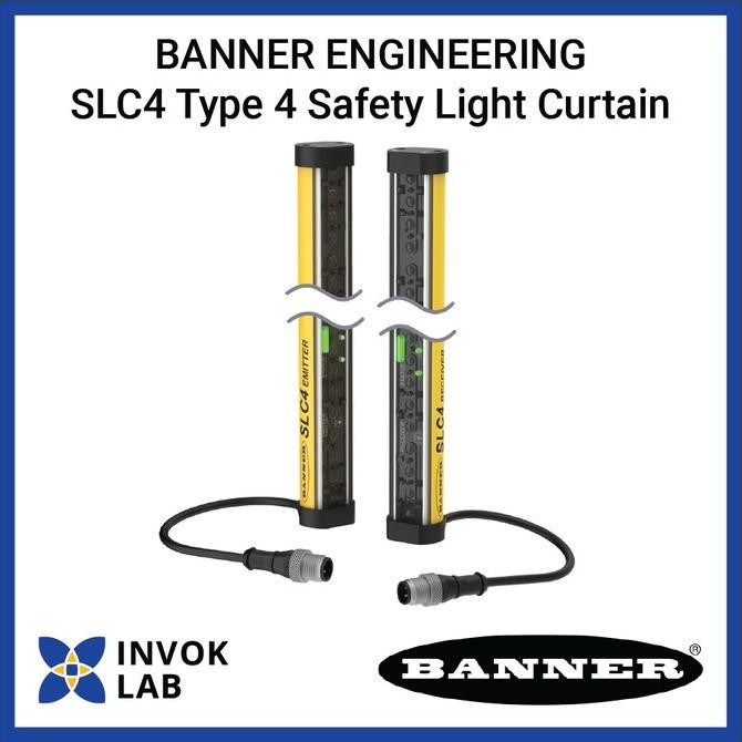 

PROMO BANNER ENGINEERING SLC4 TYPE 4 SAFETY LIGHT CURTAIN HAND 24MM 240MM