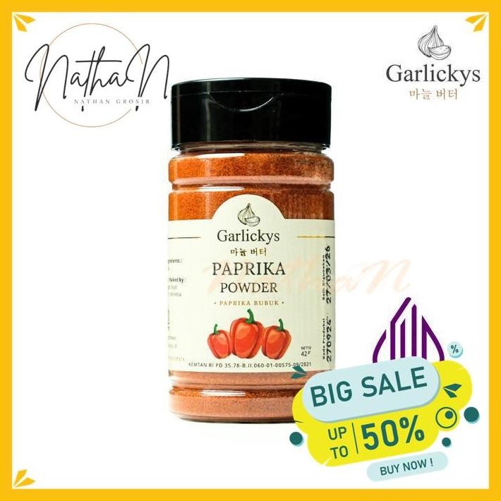 

PAPRIKA POWDER / PAPRIKA BUBUK / PAPRICA POWDER / RED PEPPER POWDER KUALITAS BERKELAS BY NATHAN GROSIR !