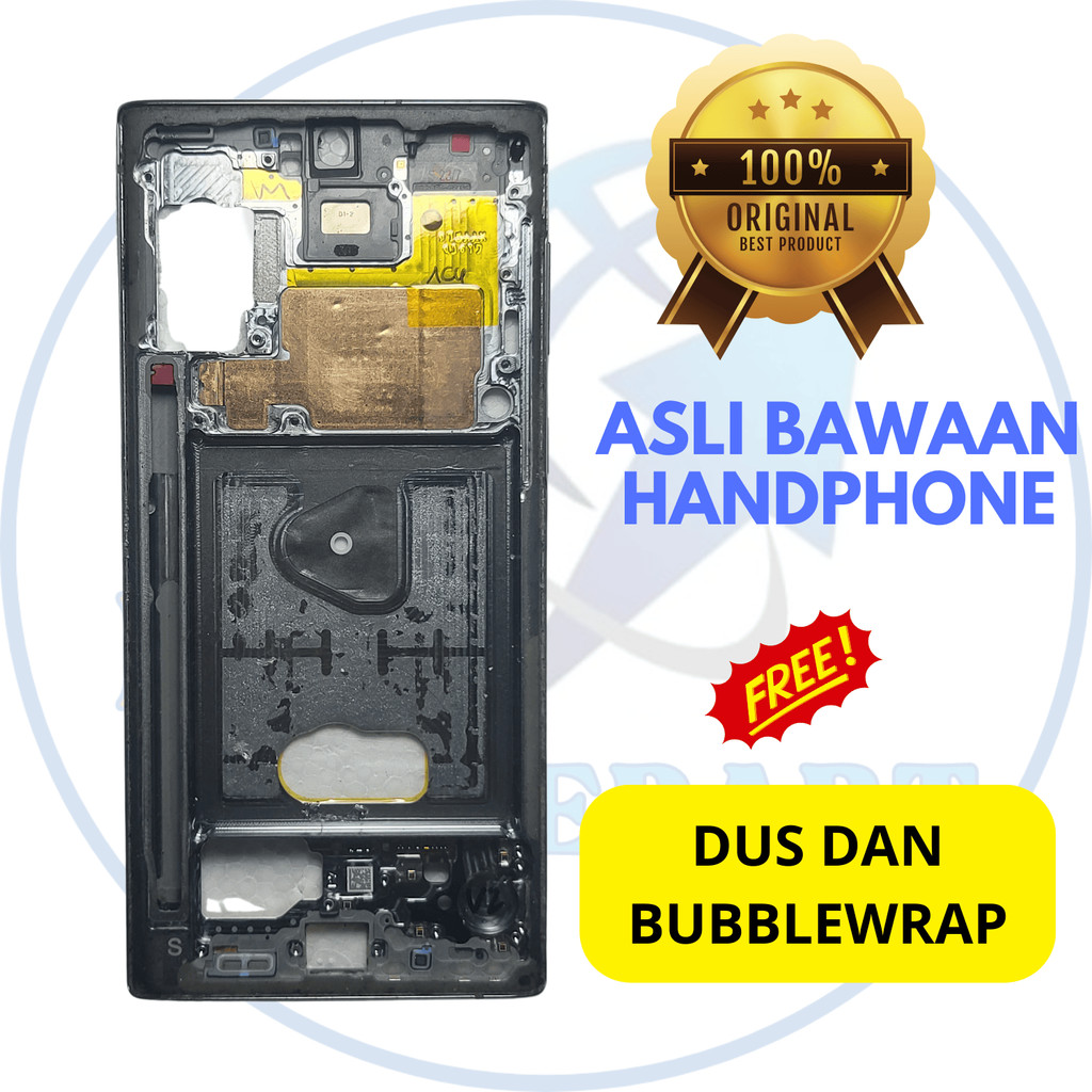 frame lcd samsung note 10 - note 10 5g - original copotan - n970 - n971 - ori bawaan hp