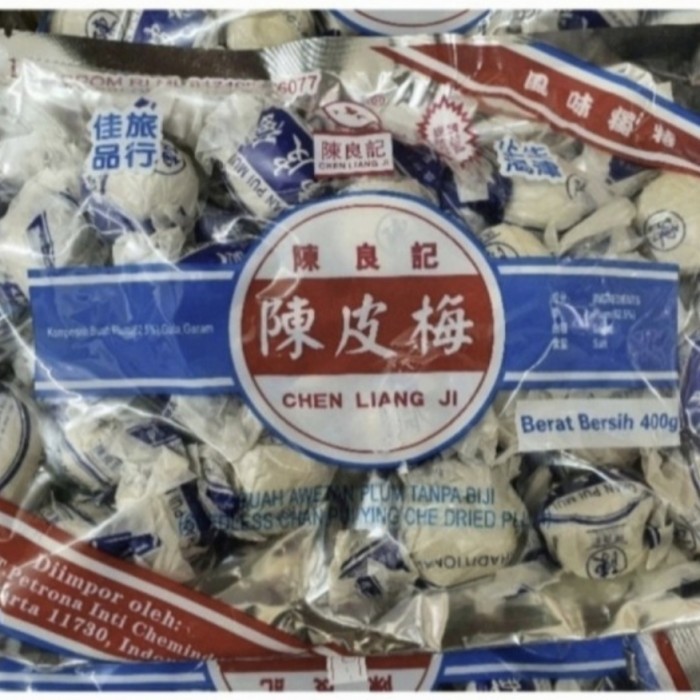 

CNY manisan plum chen liang ji manisan imlek buah plum - Biji Limited