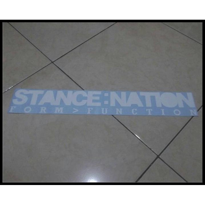 

TERBARU STICKER STANCE NATION !!!!!!