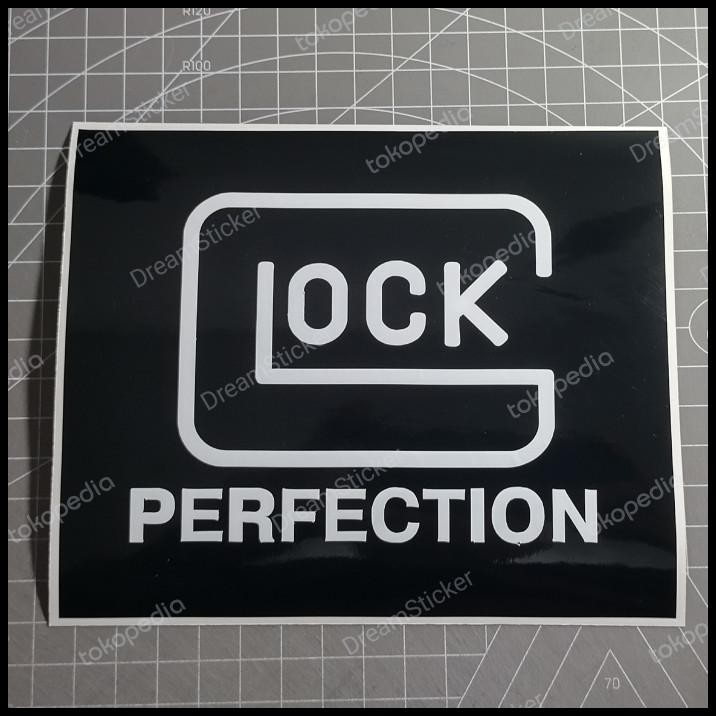 

GRATIS ONGKIR CUTTING STICKER GL*CK PERFECTION 15 X 12,5 !!!!