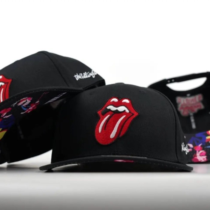 Topi Snapback Original Import Rolling StonesUnisex Hat Baseball Distro