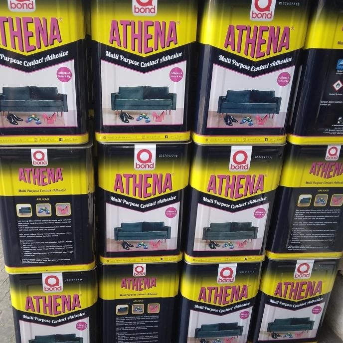 

Lem kuning serba guna ATHENA berat 9 kg(khusus grab gojek instant