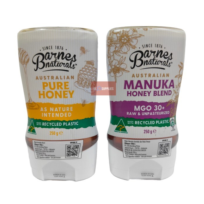 

Barne Natural Pure Honey 250Gr Madu Autralia Murni Halal
