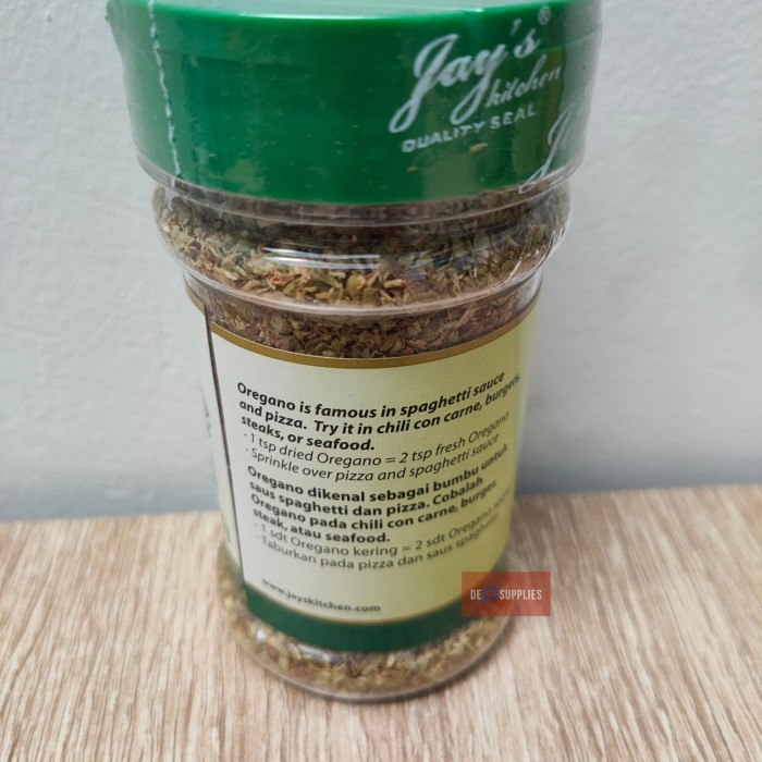 

Jay Oregano Leave 25Gr Jay Daun Oregano Ering Bubu Powder Jay