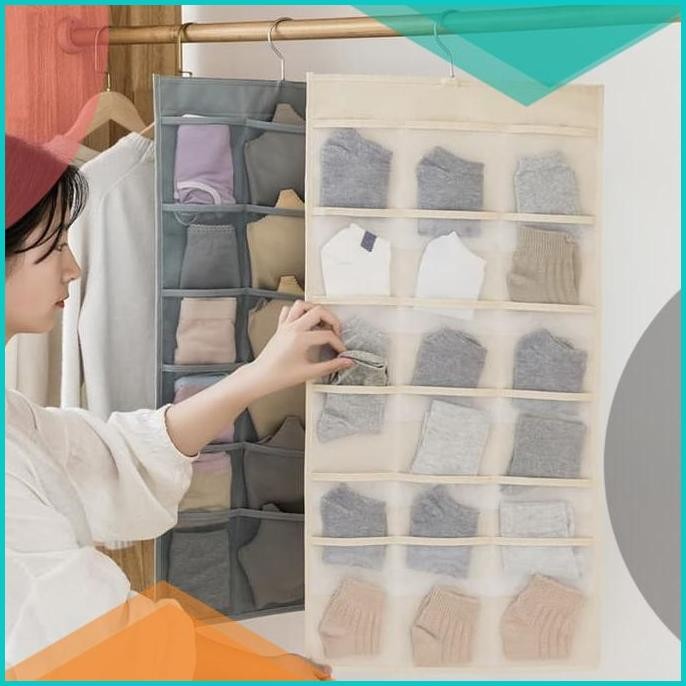 UNDERWEAR POUCH GANTUNG 30 SEKAT TEMPAT CELANA DALAM DAN BRA 07D35Z4 a