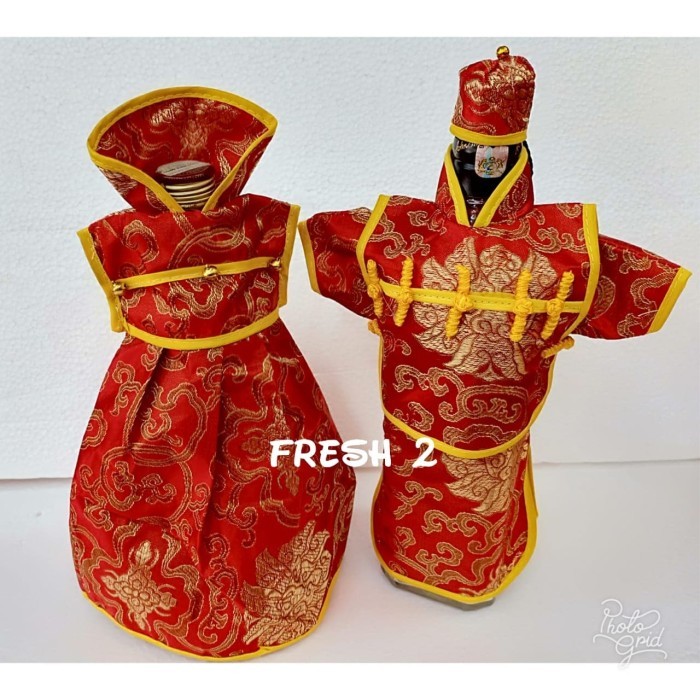 baju botol/cover wine/sangjitan/wedding