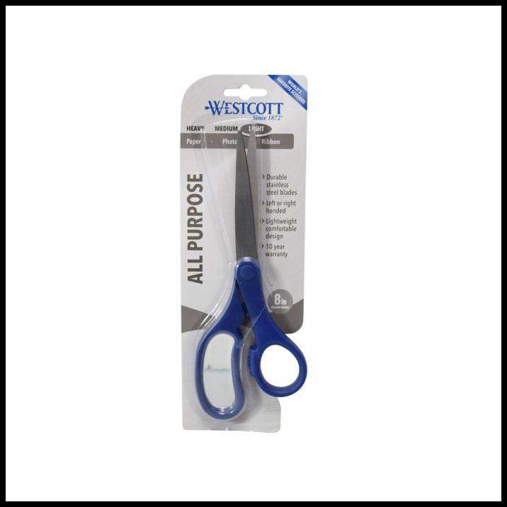 

Westcott 20 cm Kleencut Gunting Serbaguna