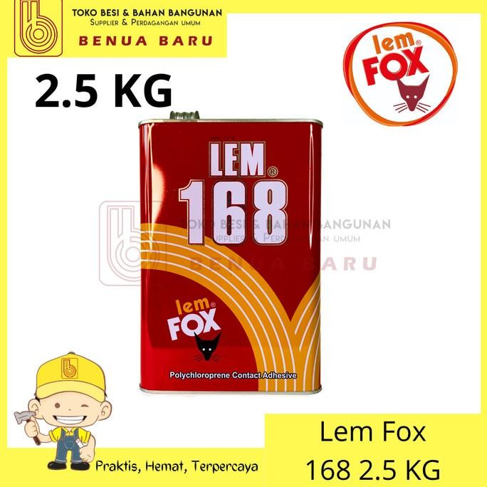 

Lem Fox 168 2.5 kg / Lem Kuning / Lem Triplek HPL