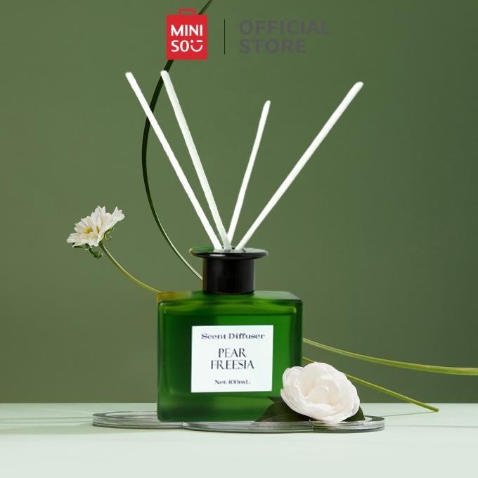 

MINISO Reed Diffsuser 100ml Aromatherapy Pengharum Ruangan Aromaterapi L88S