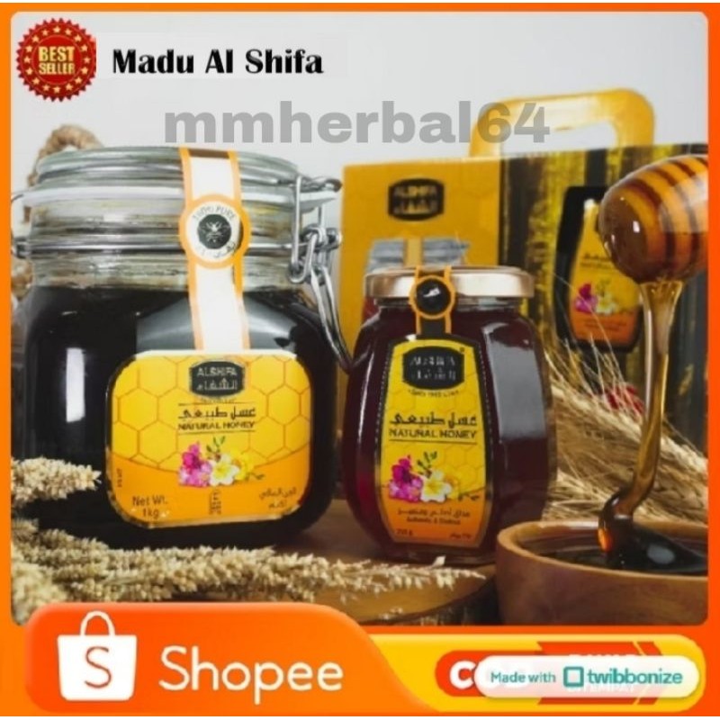 

Paket 1 Kg Dan 500 gr Madu Alshifa - Original Import 100% Madu Al Shifa Natural Honey Garansi Uang Kembali
