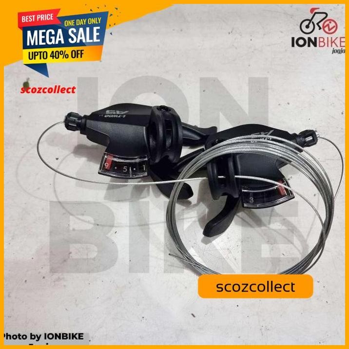 SHIFTER LTWOO A5 3X9 SPEED MURAH SEPEDA MTB BISA UNTUK SHIMANO 3 X 9 SHIFTERS PENGOPER GIGI GUNUNG M
