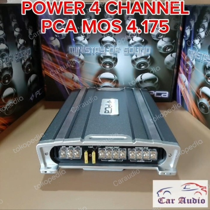 Power 4 Chanel PCA Power Amplifier 4 Chanel PCA