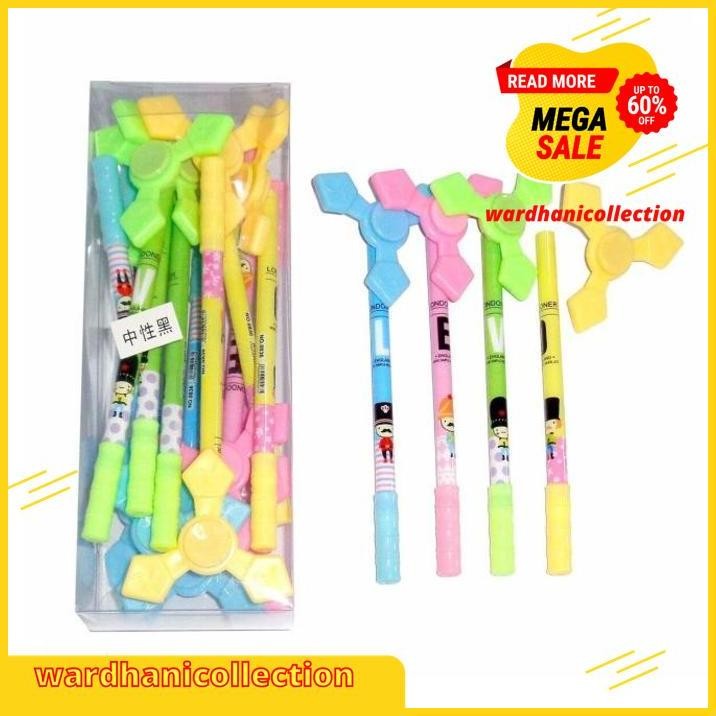 

PULPEN SPINNER / GEL PEN BALING UNIK SOUVENIR BOLPOIN BUAH LUCU WARNA GRATIS ONGKIR !!