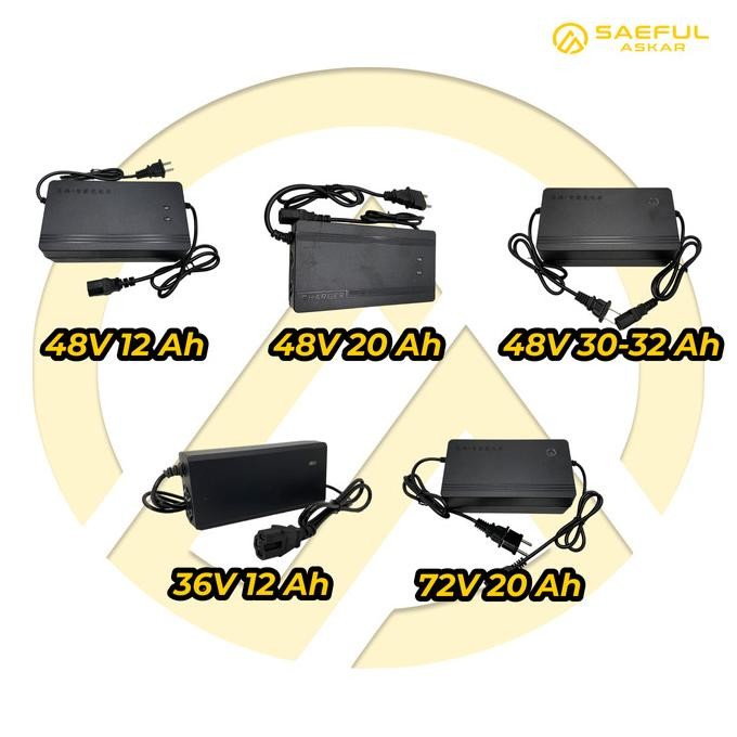 PNP - Charger Sepeda Listrik untuk exotic uwinfly selis goda saige prostreet pacific volta 24V 36V 4