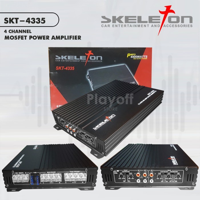 SKELETON Power / Amplifier 4 Channel SKT-4335