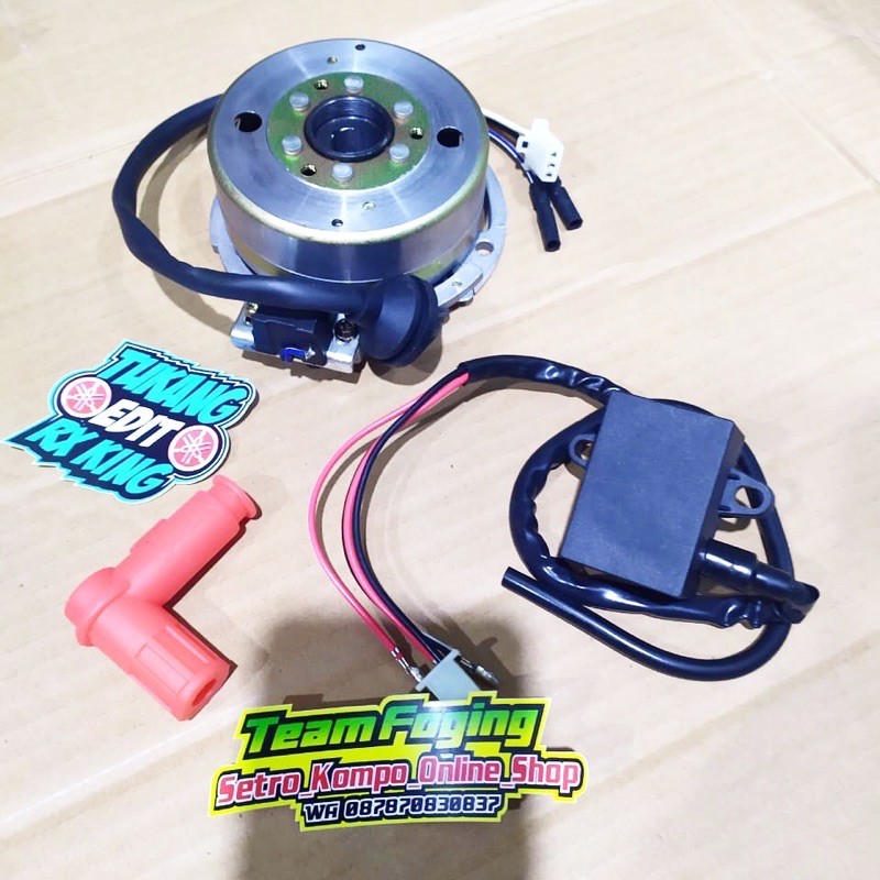 magnet kimcil mahnet kimcil bubutan pnp rxking + cdi racing