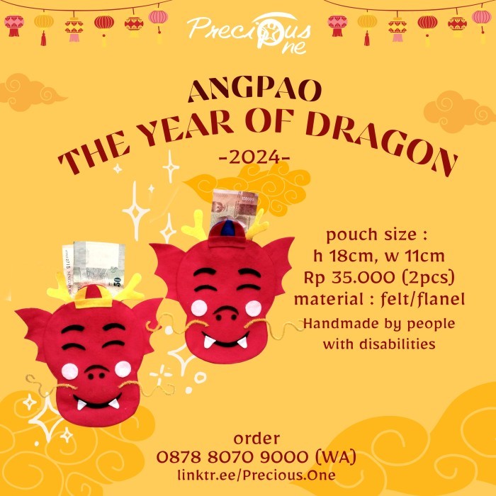 

Imlek Angpao Flanel Tahun Naga 2024 Imlek !NEW