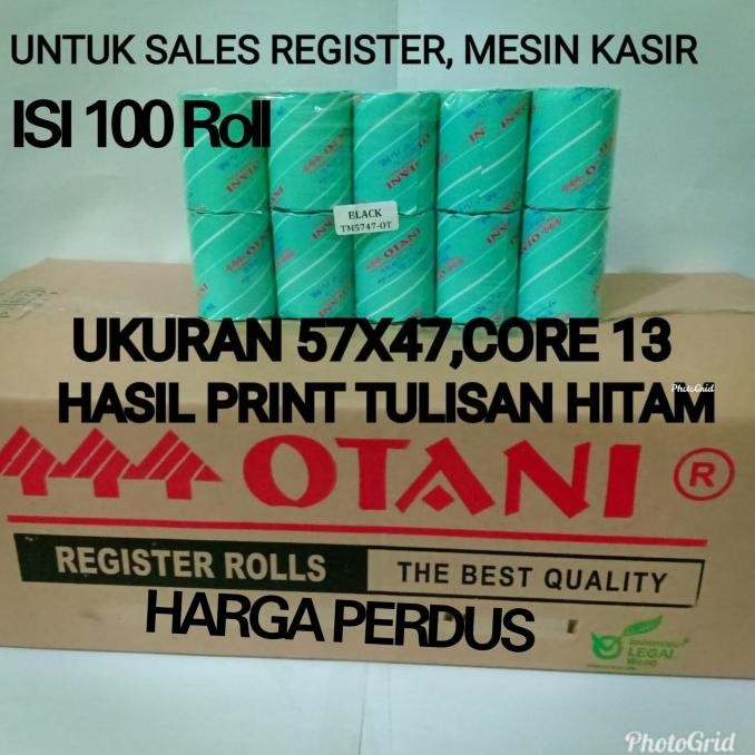 

TERBARU - Otani Kertas Thermal 57x47 Perdus Core 13