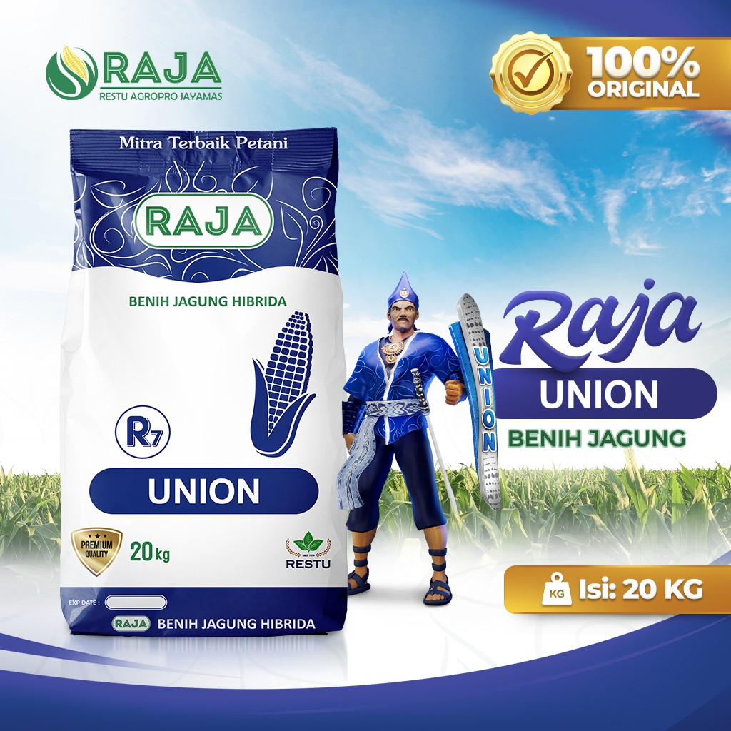 Benih Jagung Hibrida Raja R7 Union - 20kg Sack